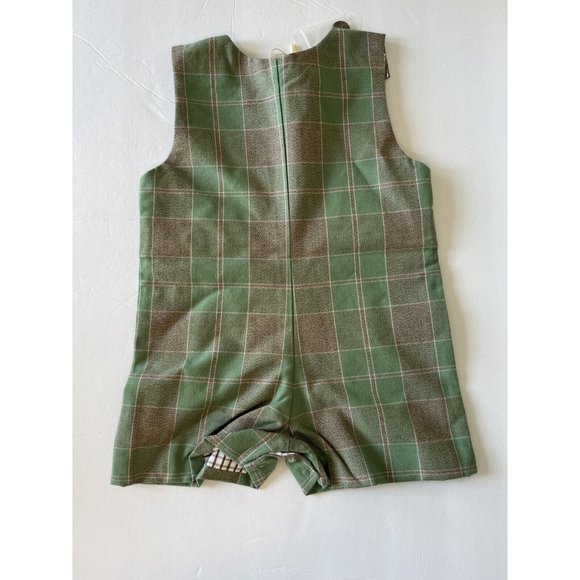 TBBC The Beaufort Bonnet Company Jack Keene Jon Jon Mirador Place Plaid 6 12 M - Picture 4 of 8